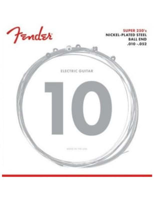 Set de Cuerdas para Guitarra Electrica 250RH 010-052 Nickel Super 250s Fender