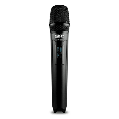 KIT MICROFONOS INALAMBRICOS UHF 400D SKP