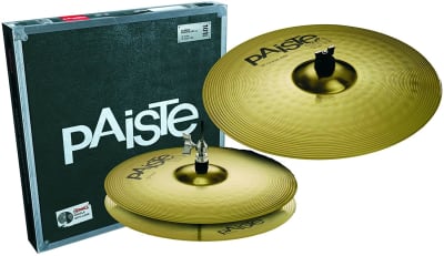 Pack Platillos Hi Hat 13 + Crash Ride 18 Paiste 101 Essential