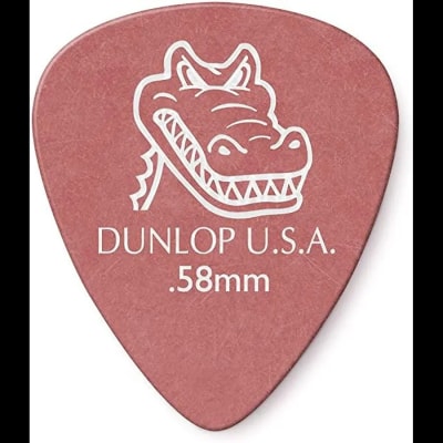 Set de Uñetas 0.58 MM. Gator Grip DUNLOP