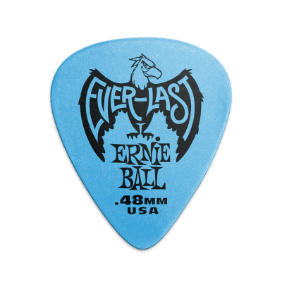 PACK 12 UÑETAS 0.48 MM. BLUE EVERLAST 9181 ERNIE BALL