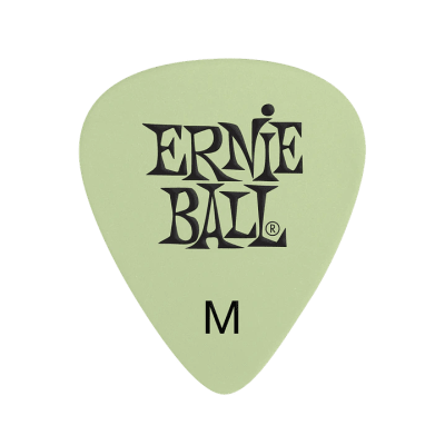 PACK 12 UÑETAS MEDIUM SUPER GLOW CELLULOSE 9225 ERNIE BALL