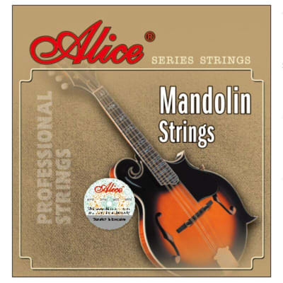 Set de Cuerdas para Mandolina AM03 Alice Set de Cuerdas para Mandolina AM03 Alice