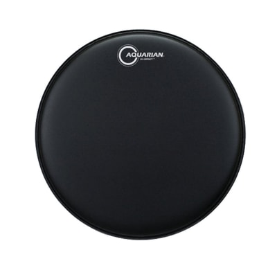 Parche Caja 14 HIP-14BK Hi-Impact Negro Power Dot Aquarian
