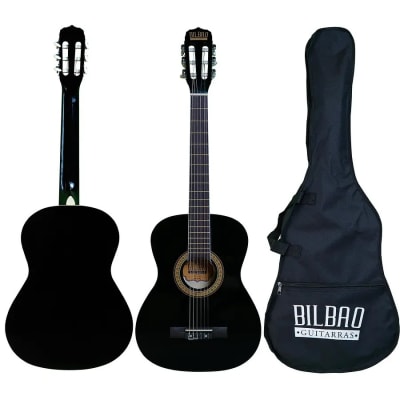 BIL-12-BK Guitarra Clásica Negra 34