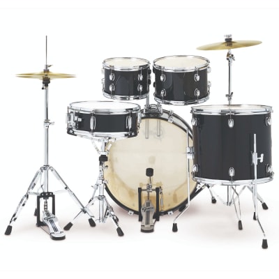 GRETSCH RENEGADE 10,12,16,22 + 14 X 5,5 BLACK MIST GRETSCH RENEGADE 10,12,16,22 + 14 X 5,5 BLACK MIST