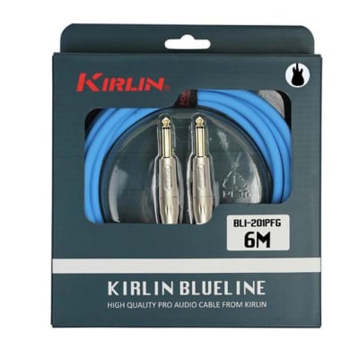 Cable de Instrumento 6 Mts. Blue Line PRO Kirlin