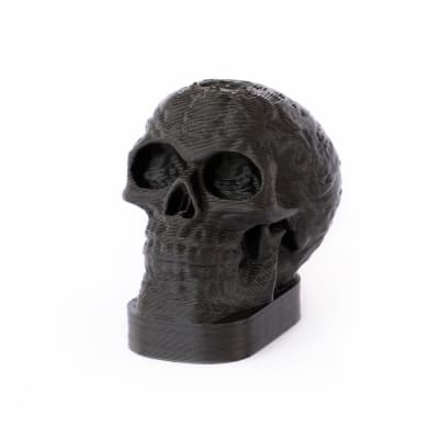 Calavera Tribal Para Platillos Negro NDS