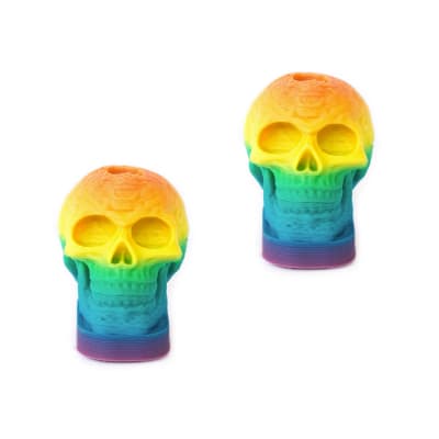 Calavera Tribal Para Platillos Rainbow NDS