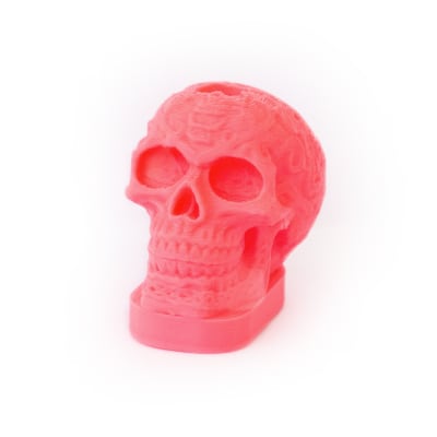 Calavera Tribal Para Platillos Rosa Fuerte NDS