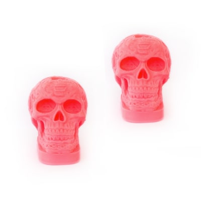 Calavera Tribal Para Platillos Rosa Fuerte NDS