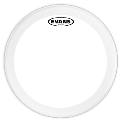 PARCHE BOMBO EQ2 TRANSPARENTE 24 BD24GB2 EVANS