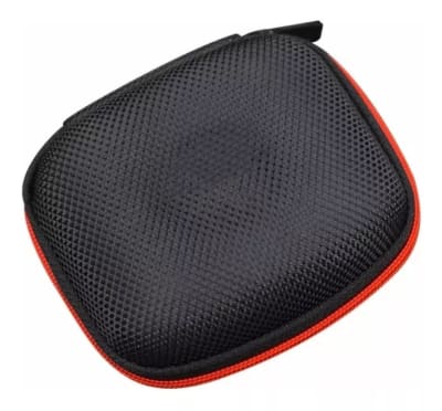 CASE PARA AUDIFONOS EVA ZIPPER NEGRO
