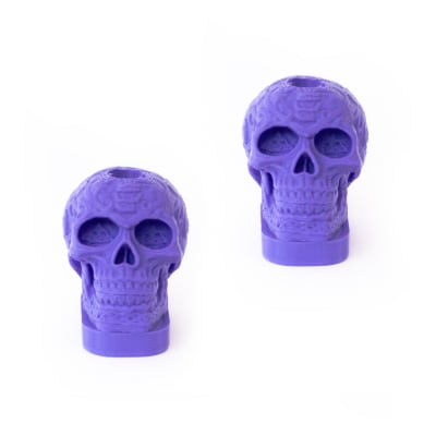 Calavera Tribal Para Platillos Morado NDS