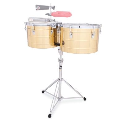 TIMBALES TITO PUENTE THUNDER SOLID BRASS 15-16 LP258-B LP TIMBALES TITO PUENTE THUNDER SOLID BRASS 15-16 LP258-B LP