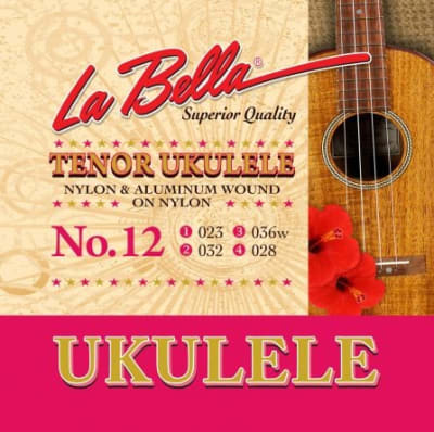 Set de Cuerdas para Ukelele Tenor No. 12 La Bella