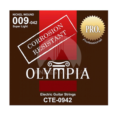 Cuerdas para Guitarra Eléctrica .09-42 OLYMPIA Cuerdas para Guitarra Eléctrica .09-42 OLYMPIA