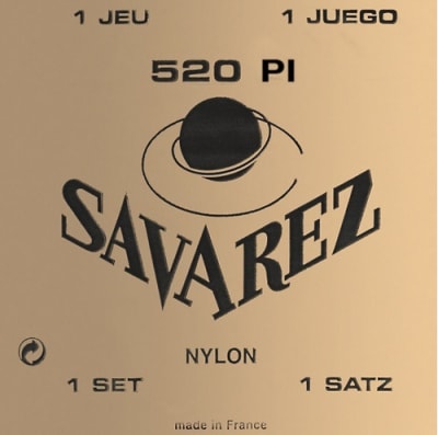 Cuerdas SAVAREZ guitarra Clásica nylon entorchados 520P1 Cuerdas SAVAREZ guitarra Clásica nylon entorchados 520P1