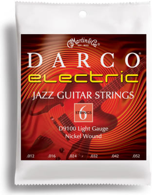 Cuerdas para Guitarra Eléctrica 12-52 Jazz Darco Electric by Martin Cuerdas para Guitarra Eléctrica 12-52 Jazz Darco Electric by Martin