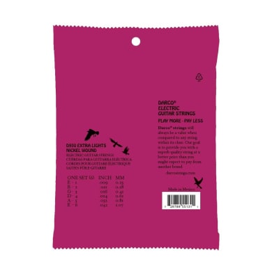 Cuerdas para Guitarra Electrica 9-42 Darco Electric by Martin&Co.