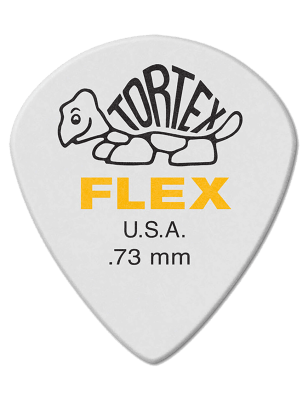 Set de 12 Uñetas 0.73 MM. Tortex Flex Jazz III 468P073 DUNLOP