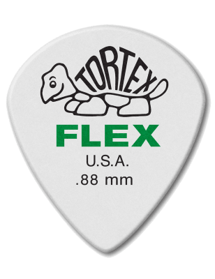 Set de 12 Uñetas 0.88 MM. Tortex Flex Jazz III 468P088 DUNLOP