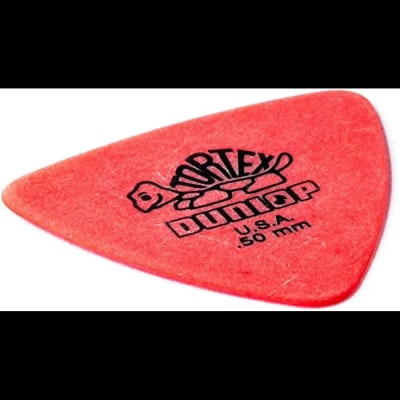 Set de 6 Uñetas 0.50 MM. Tortex Triangle Dunlop