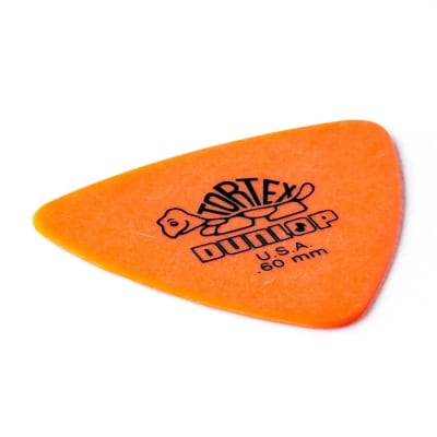 Set de 6 Uñetas 0.60 MM. Tortex Triangle Dunlop