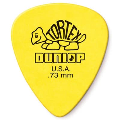 Set de 12 Uñetas 0.73 MM. Tortex STD DUNLOP