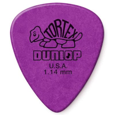 Set de 12 Uñetas 1.14 MM. Tortex STD DUNLOP