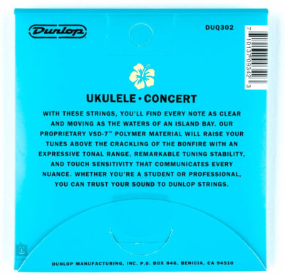 Cuerdas para Ukelele Concierto DUQ302 Dunlop