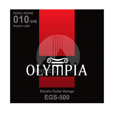Cuerdas para Guitarra Eléctrica .010 EGS500 OLYMPIA
