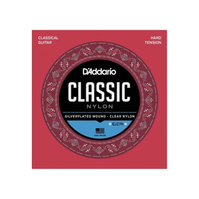Cuerdas para Guitarra Clásica EJ27H Alta Tensión D'Addario