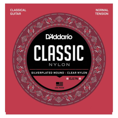 Cuerdas para Guitarra Clásica EJ27N Tensión Normal D'Addario