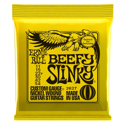 Cuerdas para Guitarra Eléctrica Beefy Slinky 11-54 2627 Ernie Ball