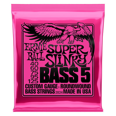 Set de 5 Cuerdas para Bajo 40-125 2824 Ernie Ball