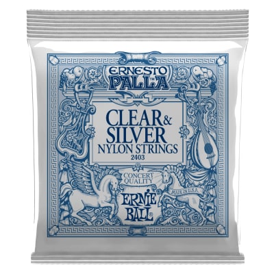 Cuerdas de Nylon Clear 2403 Ernesto Palla Ernie Ball