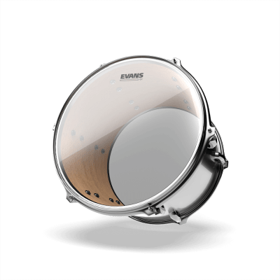 PARCHE TOM G1 TRANSPARENTE 14 TT14G1 EVANS PARCHE TOM G1 TRANSPARENTE 14 TT14G1 EVANS