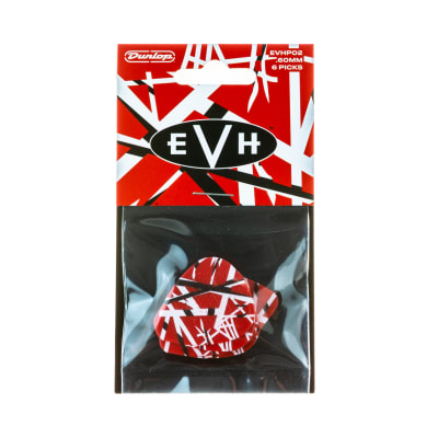 Uñetas Signature EVHP02  .60mm FRANKENSTEIN Rojo 6 Und. Dunlop