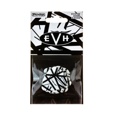 Uñetas Signature EVHP03  .60mm Negro 6 Und. Dunlop