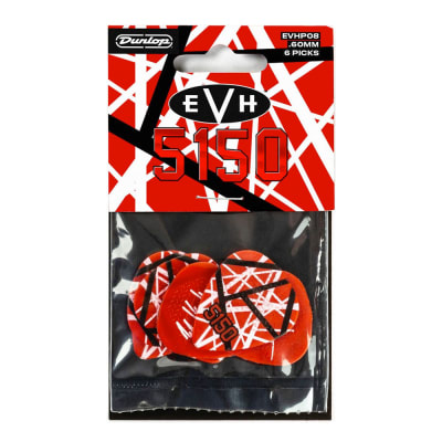 Uñetas Signature EVHP08  .60mm 5150 6 Und. Dunlop