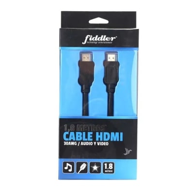 Cable HDMI 1.8 Mts. FD-3450PRO Fiddler Cable HDMI 1.8 Mts. FD-3450PRO Fiddler