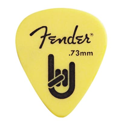 Fender Unetas TOURING  0.73mm Setx12 Delrin Amarillo