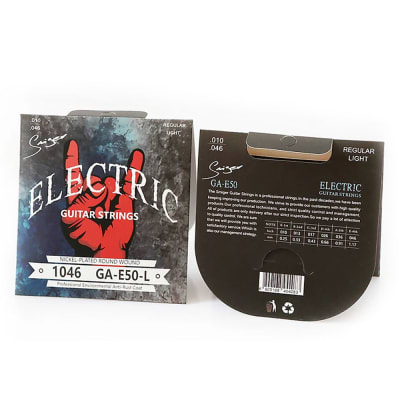 Cuerdas Metálicas para Guitarra Eléctrica 010-046 L Cuerdas Metálicas para Guitarra Eléctrica 010-046 L