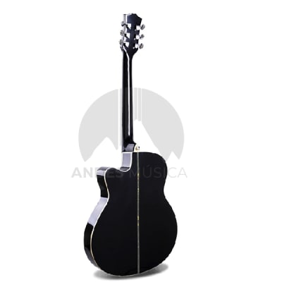 Guitarra Acústica SLIM Negra H66 Guitarra Acústica SLIM Negra H66