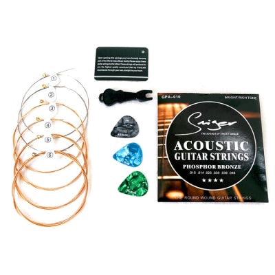 Cuerdas Guitarra Acústica Fosforo/ Bronce 010-048