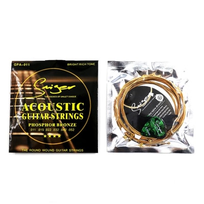 Cuerdas Guitarra Acustica Fosforo/ Bronce 011- 052