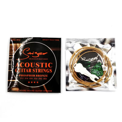 Cuerdas Guitarra Acustica Fosforo/ Bronce 012- 053