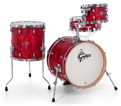 SET BATERIA CATALINA CLASSIC 12, 14, 20 + TAMBOR 14X5,5 RED SATIN FLAME GRETSCH SET BATERIA CATALINA CLASSIC 12, 14, 20 + TAMBOR 14X5,5 RED SATIN FLAME GRETSCH