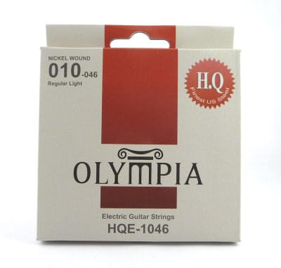 Cuerdas para Guitarra Eléctrica 010 - 46 HQE1046 Olympia
